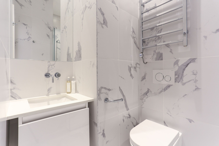 Bathroom 3, Inverness Terrace Serviced Apartments by Concept Apartments, London