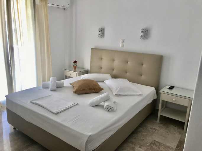 Bedroom 5, Vassiliki Rooms, South Aegean