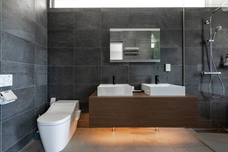 Bathroom 3, Luxury Hillside Villa with Sea Views, Onna