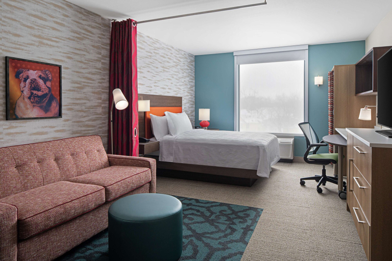 Bedroom 3, Home2 Suites by Hilton Des Moines at Drake University, Polk