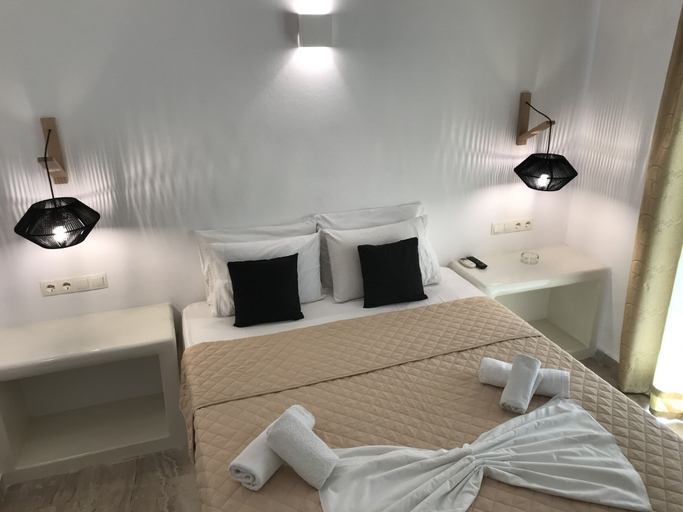 Bedroom 3, Vassiliki Rooms, South Aegean