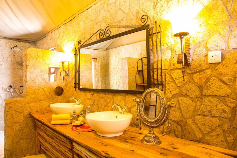 Bathroom 3, Ngorongoro Forest Tented Lodge, Karatu
