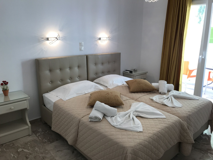 Bedroom 4, Vassiliki Rooms, South Aegean