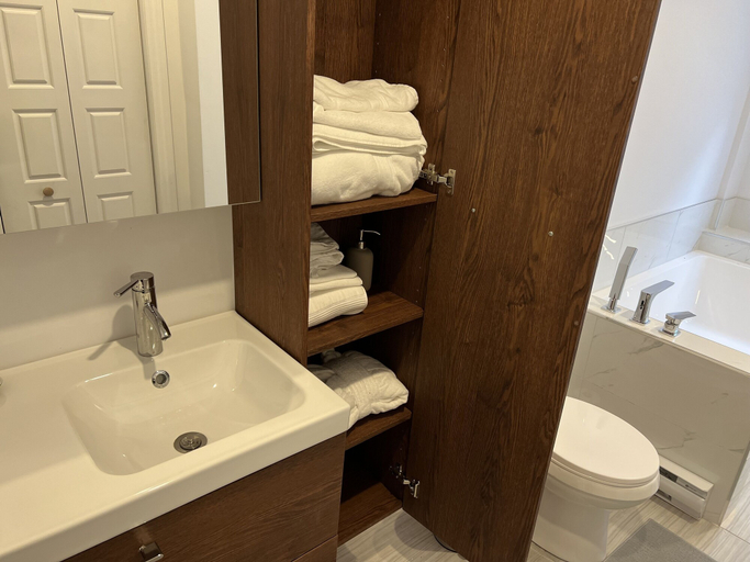 Bathroom 3, Les habitations doux refuge, Desjardins