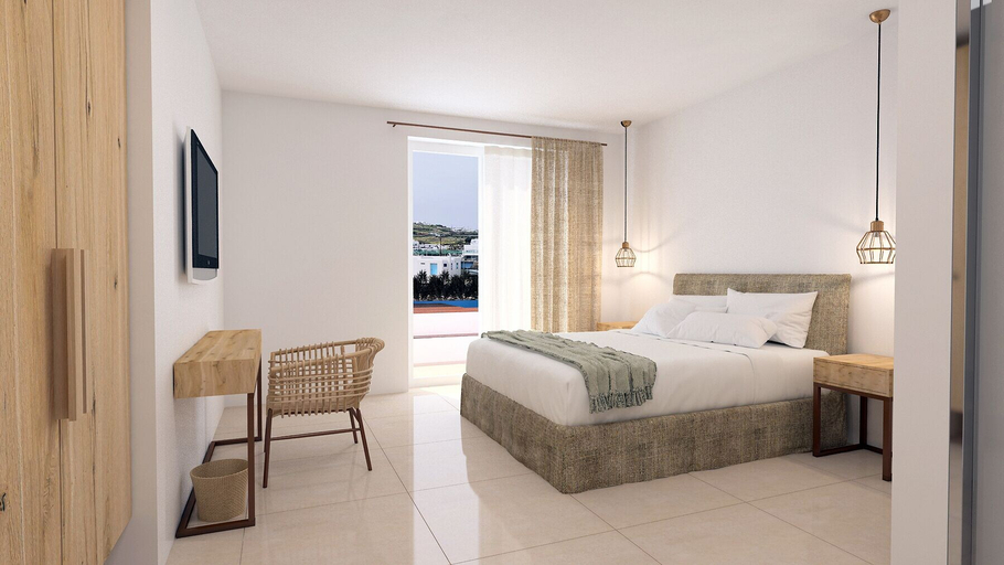 Bedroom 3, Omnia Mykonos Boutique Hotel & Suites, South Aegean