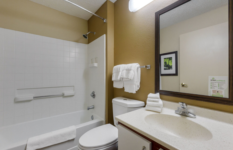 Bathroom 4, Extended Stay America Suites El Paso West, El Paso