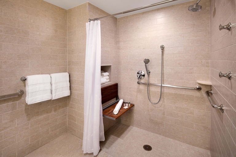 Bathroom 5, Sheraton Palo Alto Hotel, Santa Clara