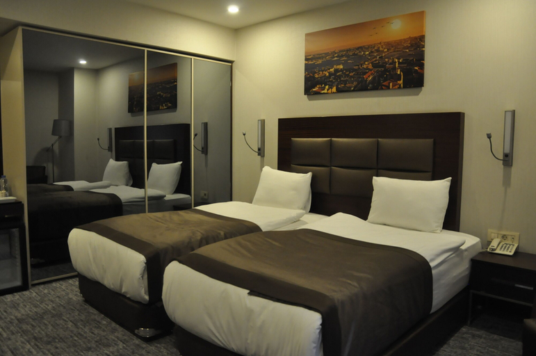 Bedroom 3, Happy Inn Gebze Hotel, Gebze
