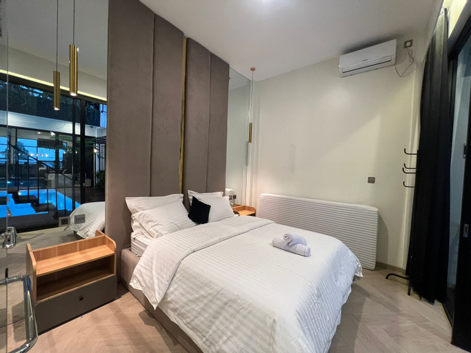 Bedroom 2, Villa Lembang 3 BR With Private Pool (Amethyst S-09), Bandung