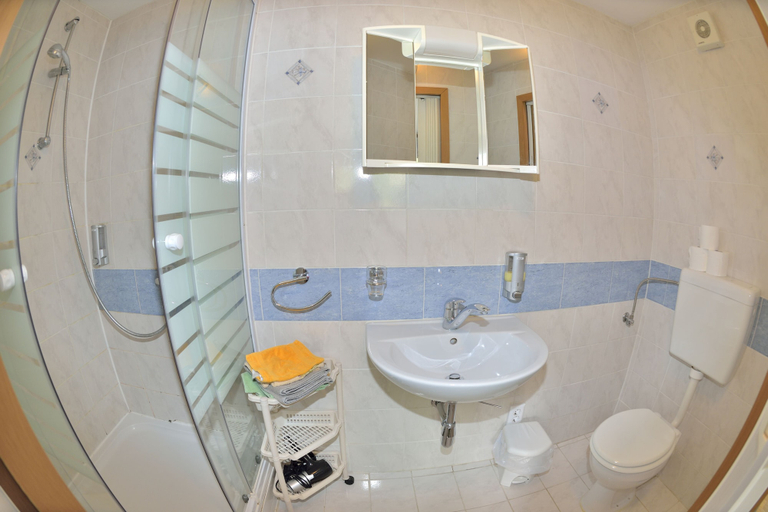 Bathroom 3, Apartmaji bungalovi i sotorisce Silva, Ljutomer