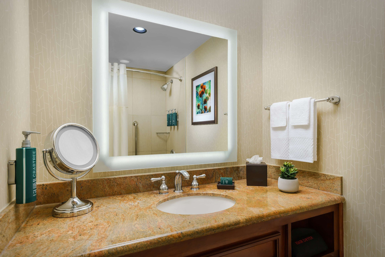 Bathroom 5, Hilton Phoenix Airport, Maricopa