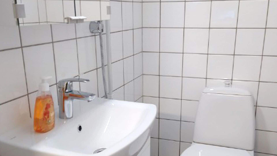 Bathroom, Kuukkeli Sodankylä Apartments, Lapland
