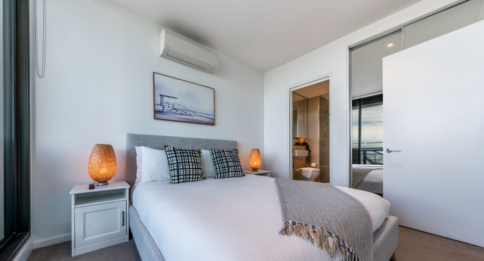Bedroom 4, Melbourne Private Apartments - Collins Street Waterfront, Docklands, Melbourne