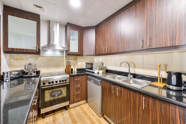 Private kitchen 5, Luxury JBR Shams - Full Sea View - Free Beach Resorts Access!, Dubai