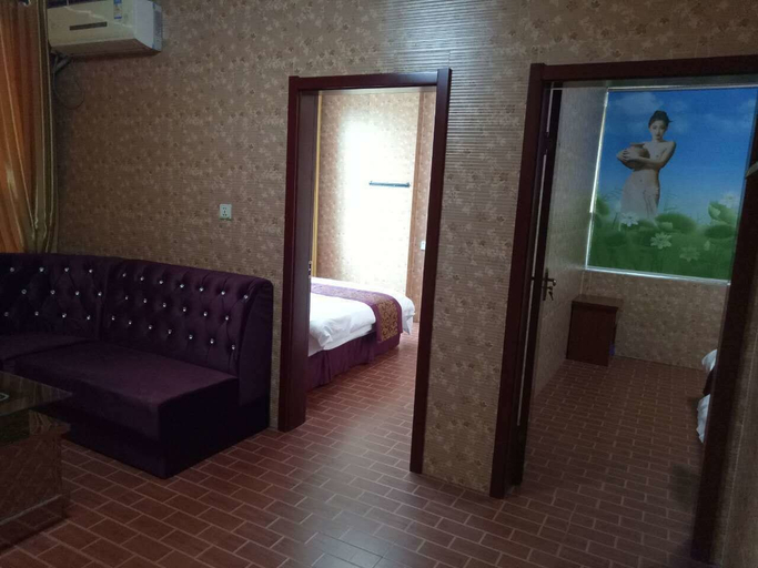 Bedroom 2, Huayun Business Hotel, Baoding