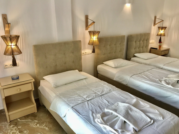 Bedroom 3, Vassiliki Rooms, South Aegean