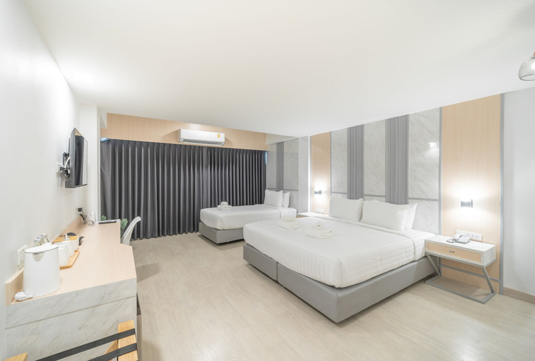 Bedroom 2, The Space Hotel Lampang, Muang Lampang