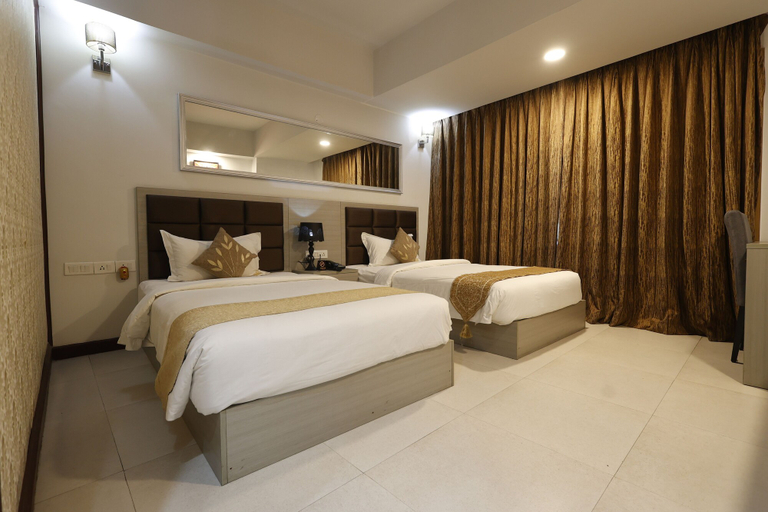Bedroom 3, Aristocrat Hotel, New Town, Kolkata, North 24 Parganas