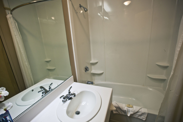 Bathroom 3, Hôtel Stoneham, La Jacques-Cartier