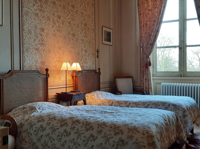 Bedroom 2, Chateau de Craon, Mayenne