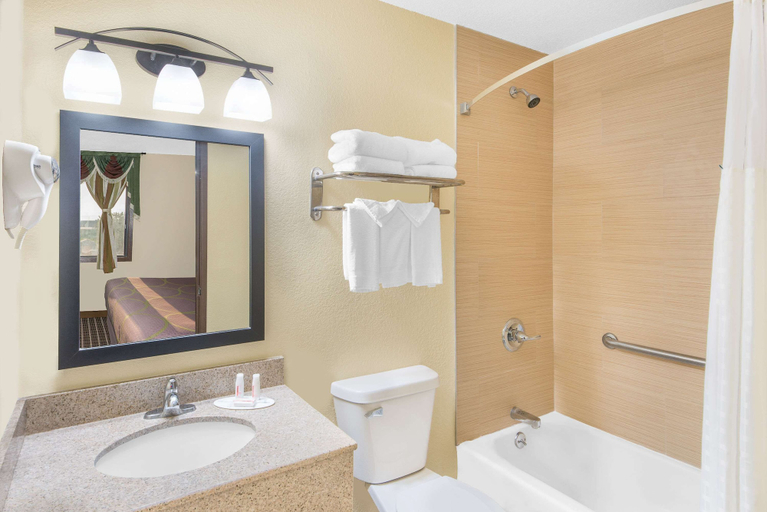 Bathroom 4, Super 8 by Wyndham Webster City IA, Hamilton