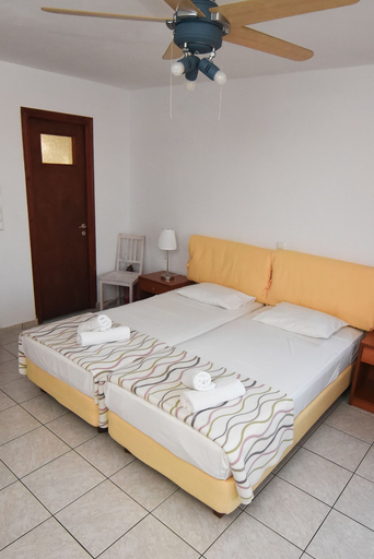 Bedroom 3, Blue Fish Apartments, South Aegean