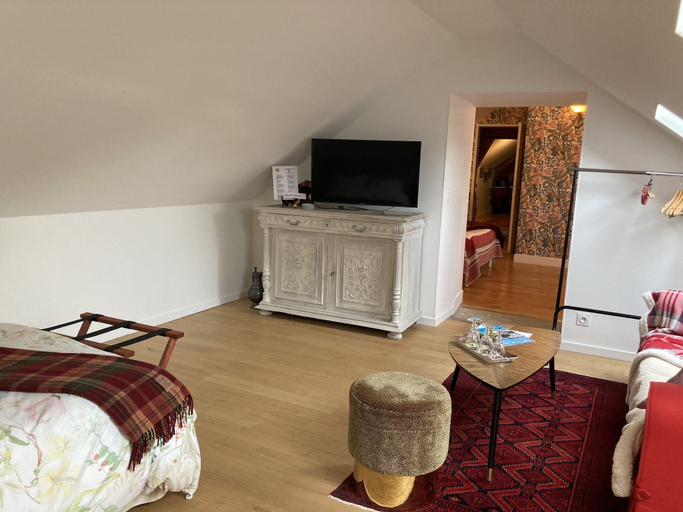 Bedroom 3, Chambres d'hôtes Le Relais de la Perle, Jura