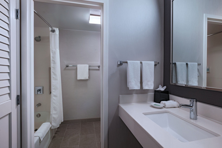Bathroom 4, Courtyard by Marriott Dallas Richardson at Spring Valley, Dallas