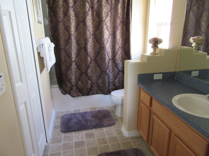 Bathroom, R1 Glenbrook 4 bed / 2 Bath, Lake