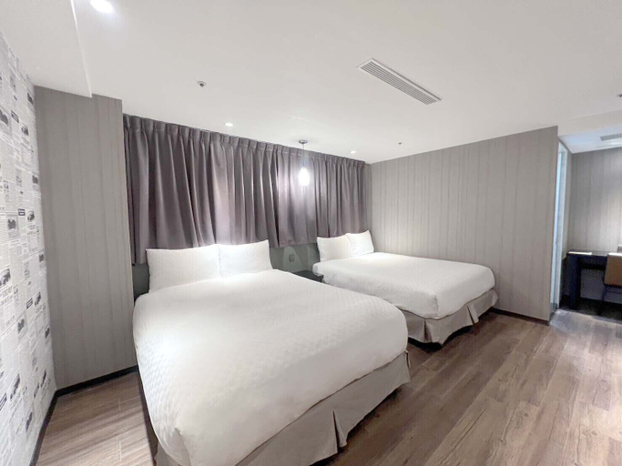 Bedroom 3, Le Room Hotel Kaifeng, Taipei City