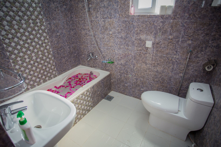 Bathroom 5, Center Park Resort, Narayani