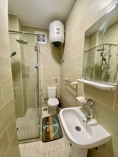 Bathroom 4, 1 Bed Apartment - Balcony, Pool, Parking, Al-Ghurdaqah 2