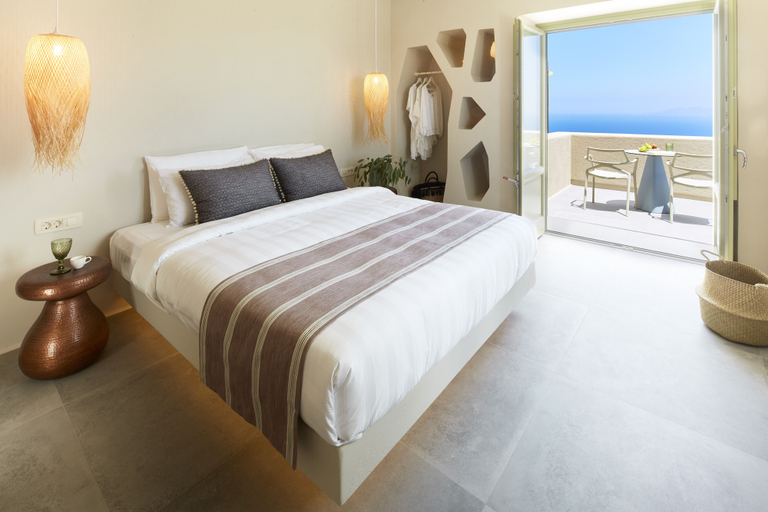 Bedroom 5, Aeon Suites - Adults Only by Mr and Mrs White, South Aegean