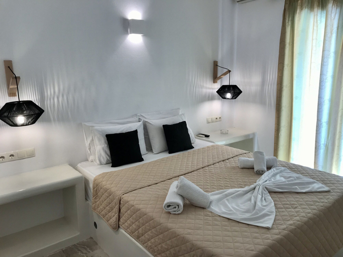 Bedroom 2, Vassiliki Rooms, South Aegean