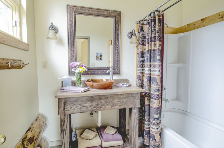 Bathroom 5, The Silver Lake Lodge, Clear Creek