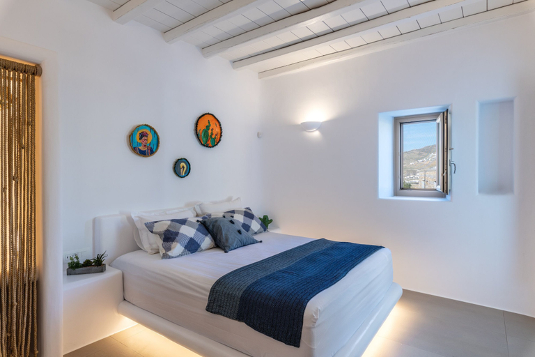 Bedroom 2, AG Mykonos Villas, South Aegean