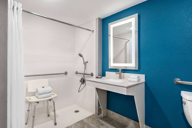 Bathroom 4, La Quinta Inn by Wyndham Temple, Bell