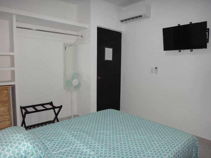 Bedroom 2, Tropical Paradise Apartment, Benito Juárez