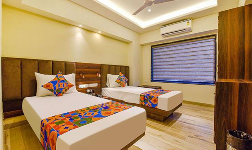 Bedroom 2, Fabhotel Prime Pink City Park, Jaipur