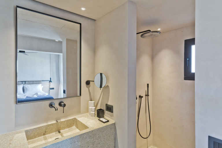 Bathroom, ALMI LUXURY ROOMS, South Aegean