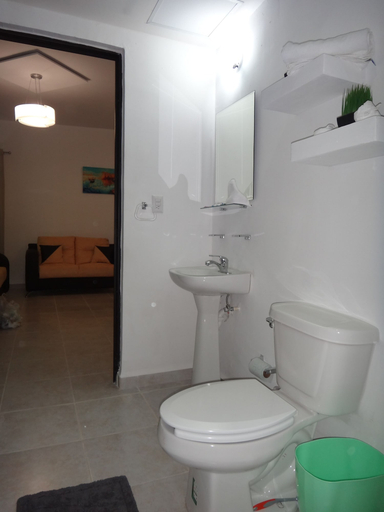 Bathroom 3, Tropical Paradise Apartment, Benito Juárez