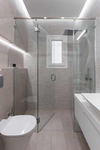 Bathroom 3, Sunny & Luxurious Penthouse with Terrace, Attica