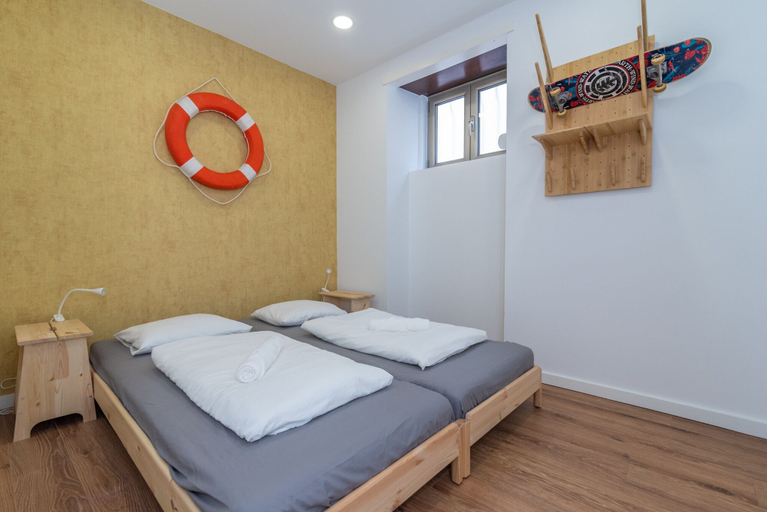 Bedroom 4, Dude Beach Hostel, Figueira da Foz