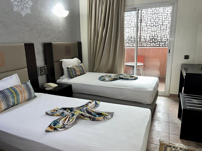 Bedroom 2, Hotel Hicham, Marrakech