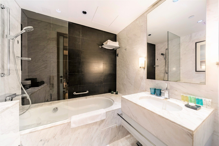 Bathroom 3, Address Dubai mall Balcony Burj view, Dubai