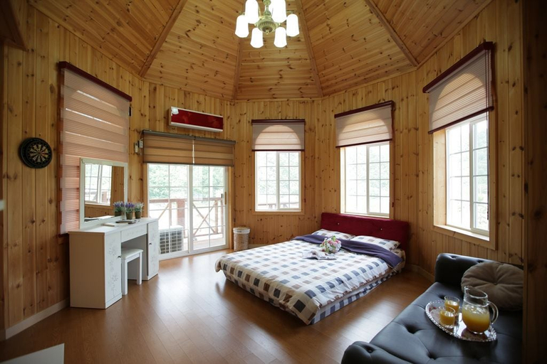 Bedroom 4, Ecopia Pension, Pyeongchang