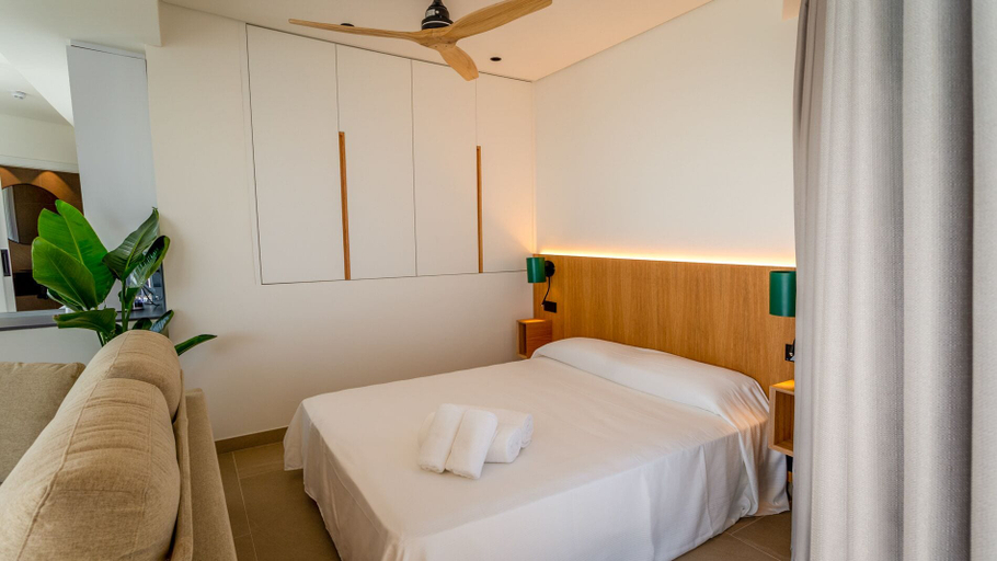 Bedroom 3, Hotel Apartamentos Hamus, Cádiz