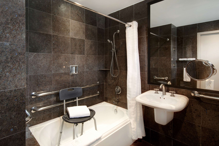Bathroom 4, The Sam Houston Hotel, Tapestry Collection by Hilton, Houston