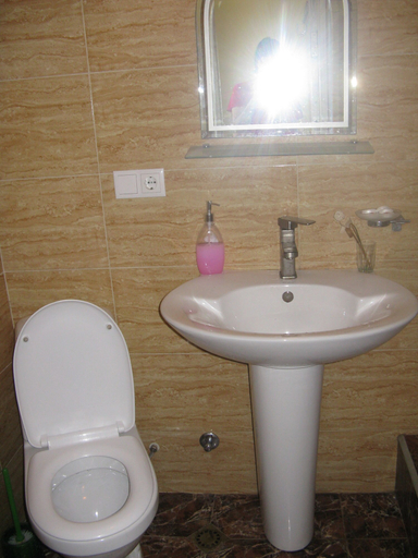 Bathroom 2, Hotel Ushba, Mestia