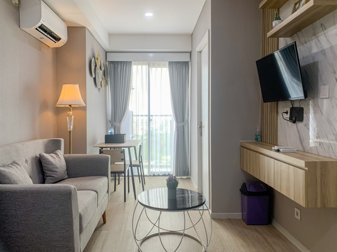 Living room 3, Nice And Strategic 2Br At 16Th Floor Daan Mogot City Apartment, Jakarta Barat
